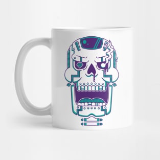 ROBOT POWER GEM SKULL Mug